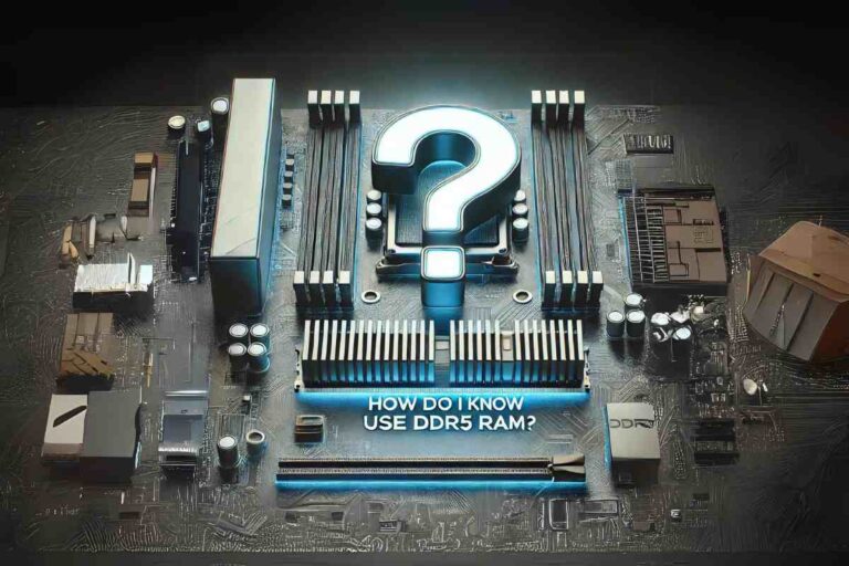 How Do I Know If I Can Use DDR5 RAM