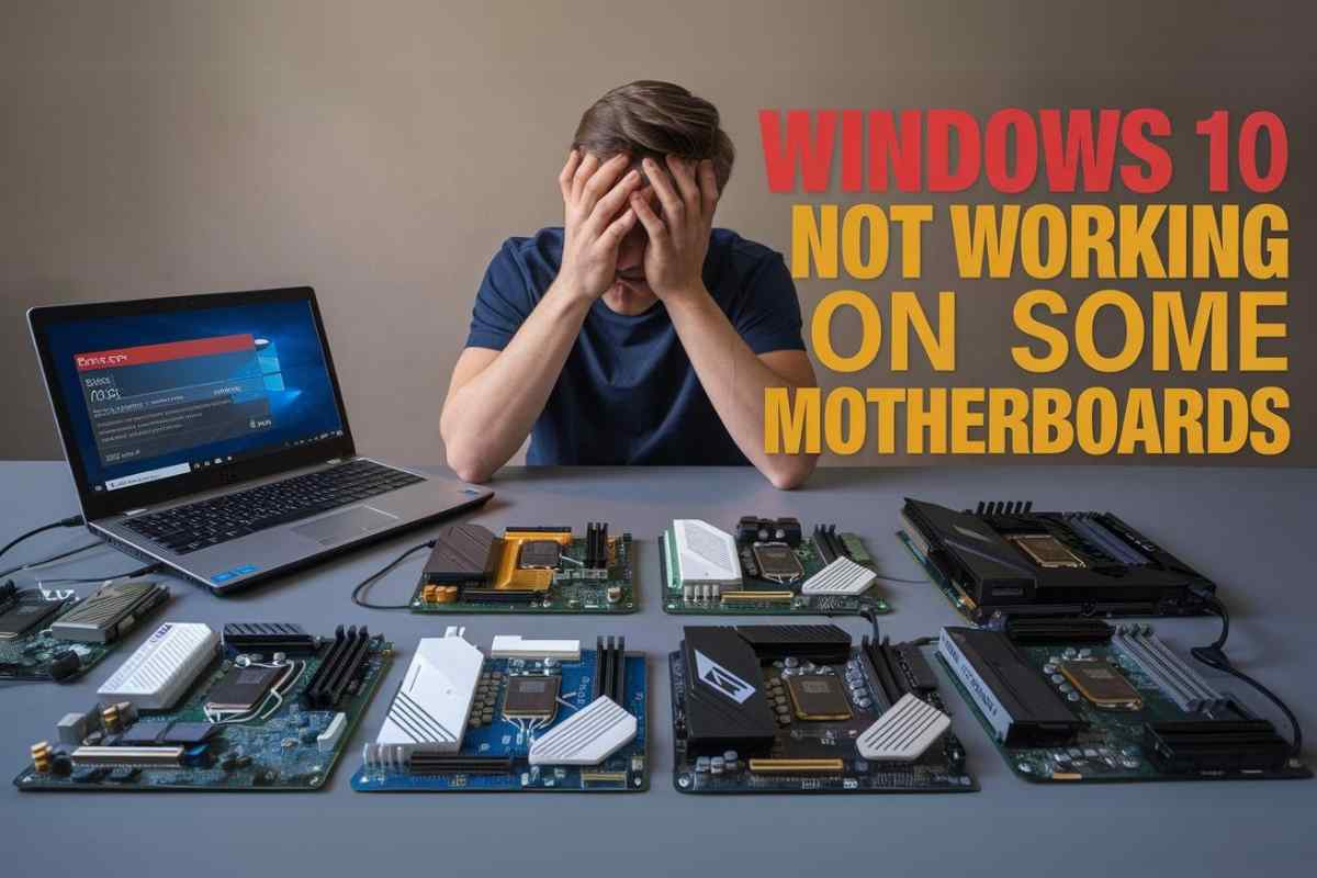 Windows 10 Not Working On Some Motherboards